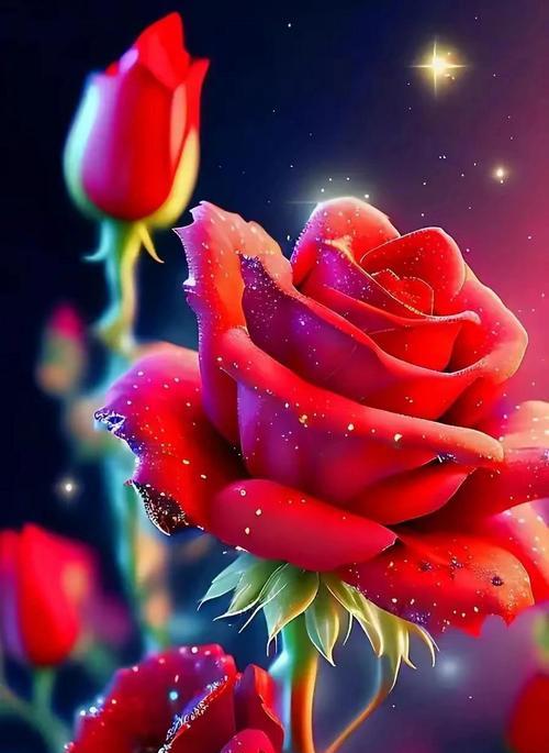七朵洛神玫瑰花的花语是什么？它在爱情中象征什么？