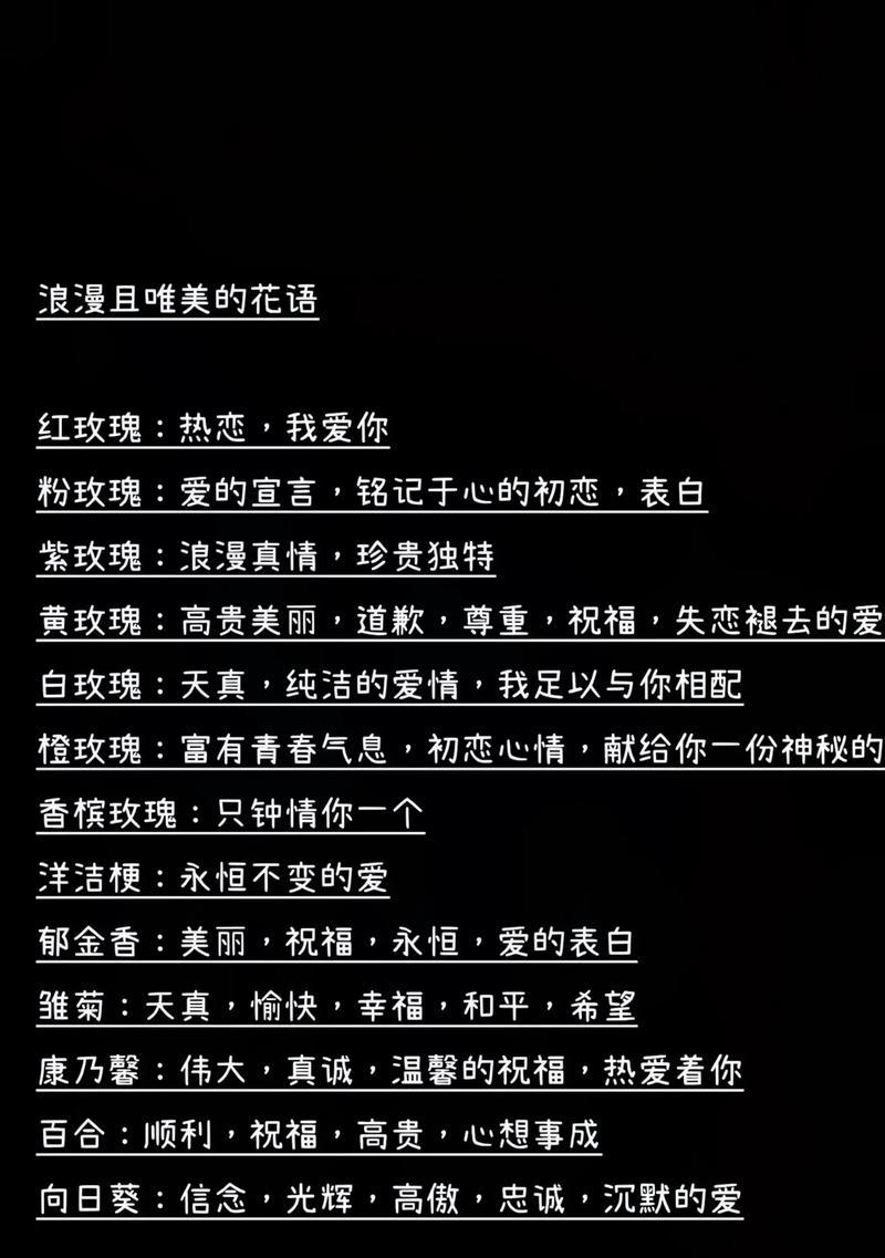 生日花语有哪些奇怪的？这些花语代表了什么含义？