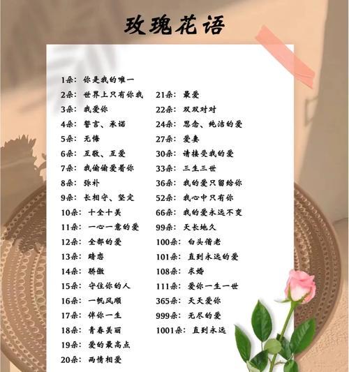 花语互敬互爱代表什么含义？