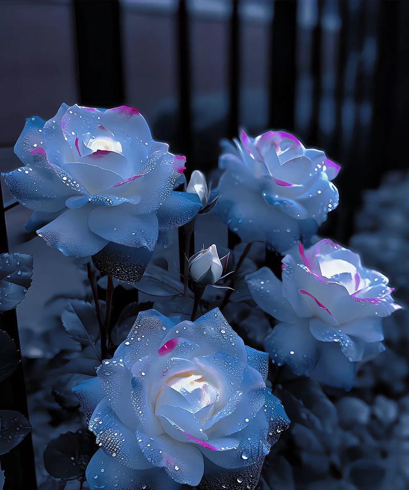 碎冰蓝与骄傲搭配的花语是什么？这种组合有何特殊含义？
