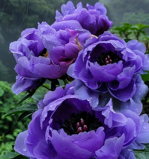 蓝色牡丹花的花语代表了什么？